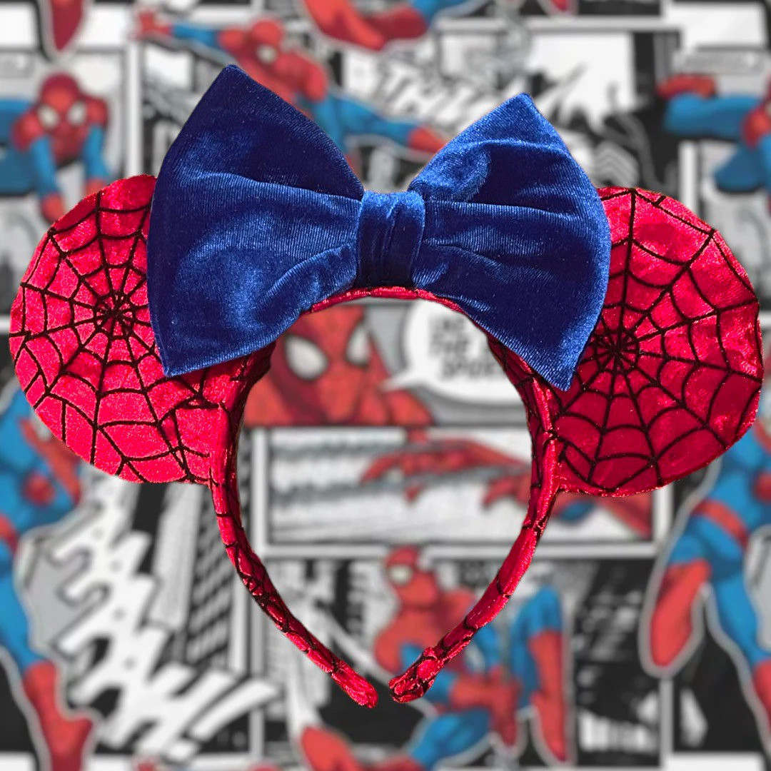 Web Slingers Mouse Ears, Minnie Ears, Mickey Ears, Spider-Man Inspired, Gwen Stacy Inspired | Etsy (US)