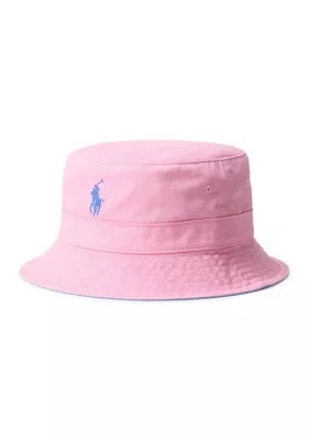 Polo Ralph Lauren Men's Cotton Bucket Hat, Pink, L/XL | Belk