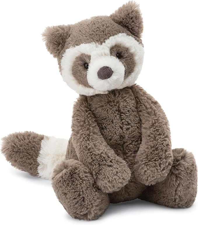 Jellycat Bashful Raccoon Stuffed Animal, Medium, 12 inches | Amazon (US)
