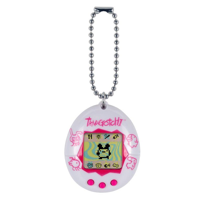 Original Tamagotchi - White and Pink | Walmart (US)