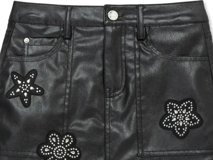 Truce Kids' Faux Leather Skort | Nordstrom | Nordstrom