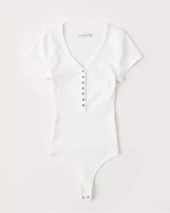 Henley Bodysuit | Abercrombie & Fitch US & UK