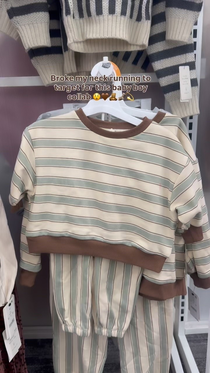 This one means everything to me 💫🤭🙌🤎@ryleeandcru @target 

Mention FALL for these in your inbox 📥 

#boyfinds #babyboy #target #momfinds