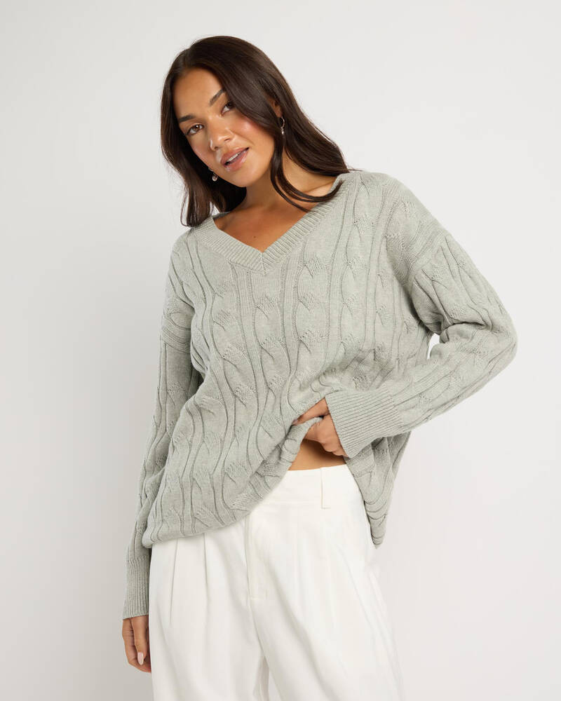 Cambridge V Neck Knit Jumper | City Beach (US)