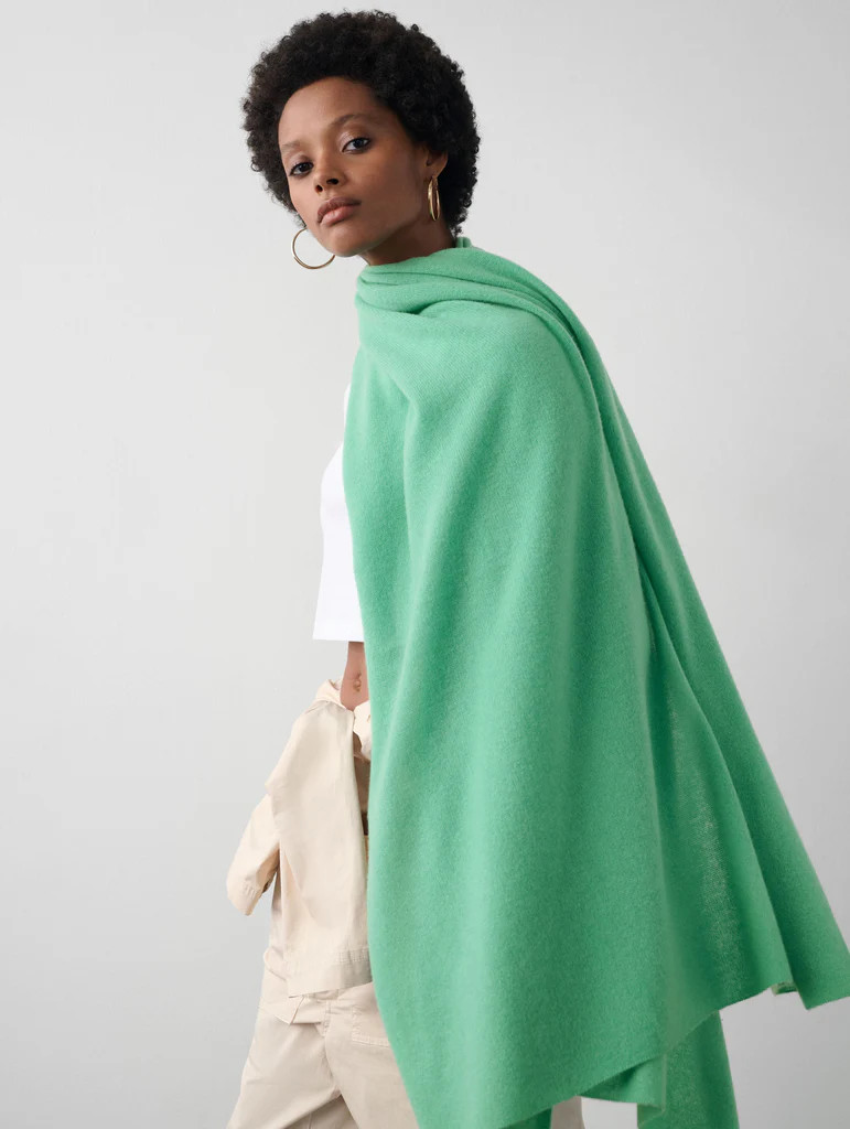 Cashmere Travel Wrap | White and Warren