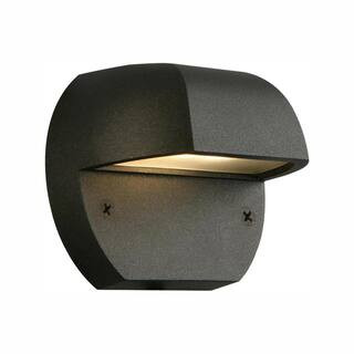 Hampton Bay Low-Voltage Black Outdoor Integrated LED Surface Mount Light-IYR2601L-2 - The Home De... | The Home Depot