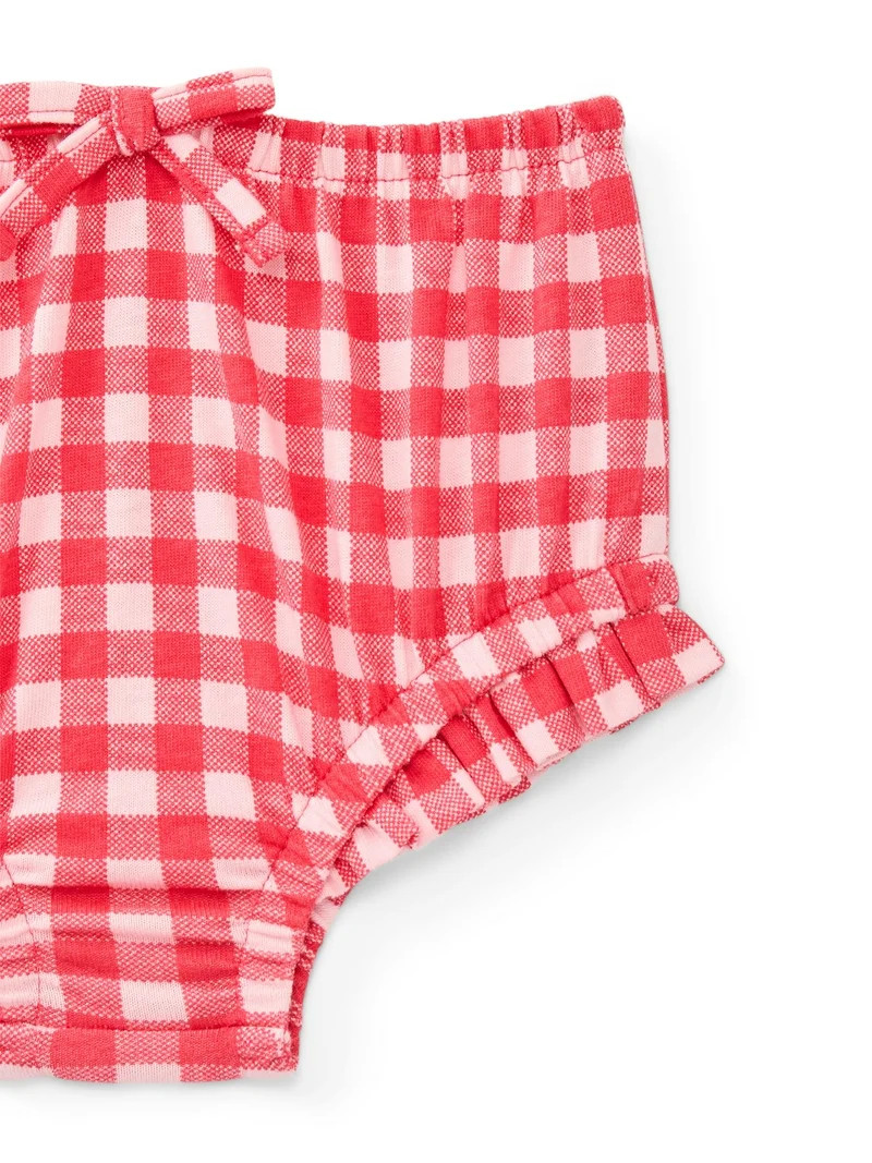 Wonder Nation Baby Girl Bloomer Shorts, Sizes 0-24 Months | Walmart (US)