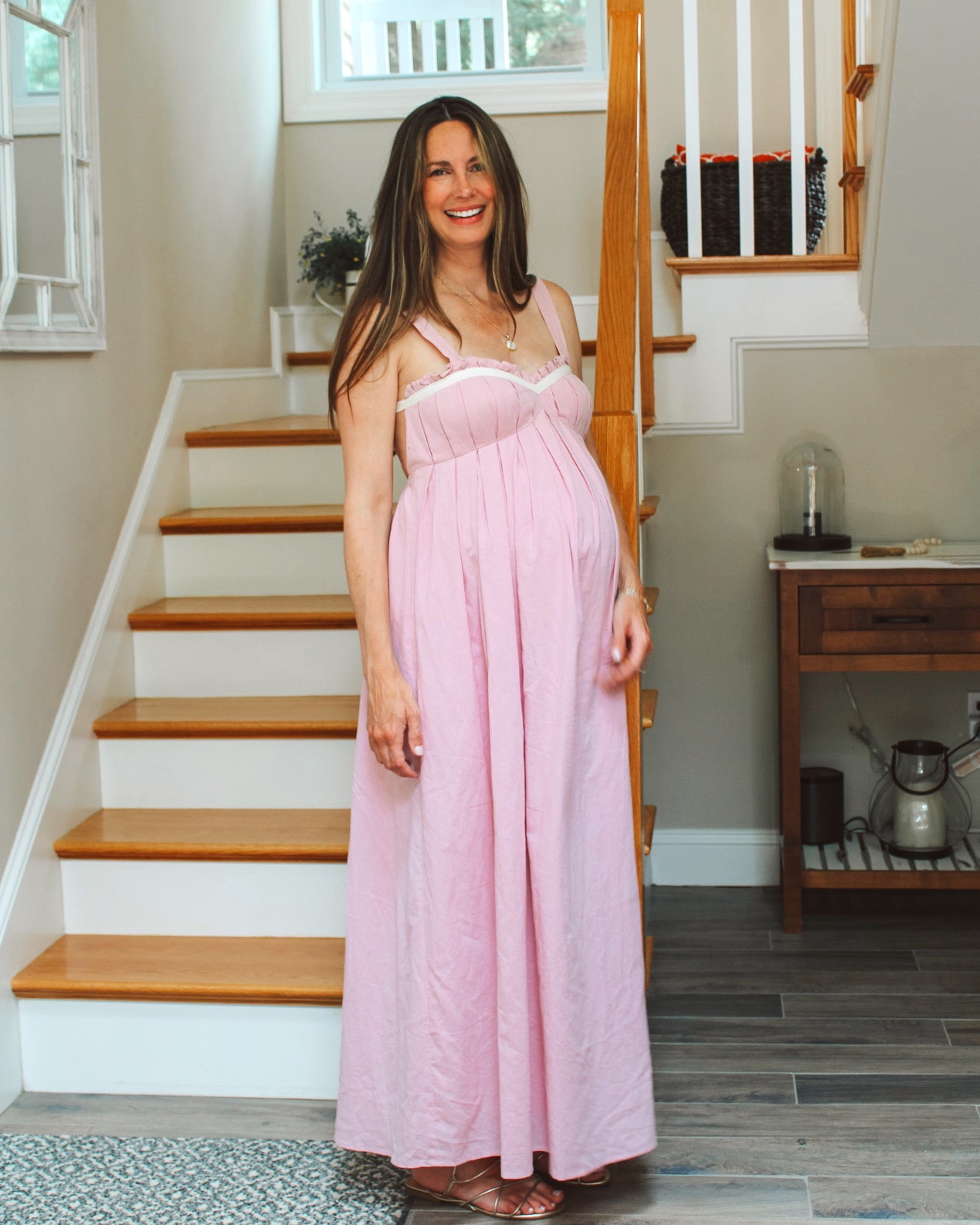 Baby shower dress, mom to be, style the bump, pink baby shower dress, summer and spring baby shower dresses, easy summer maxi dress for mom

#LTKBump #LTKBaby #LTKSaleAlert