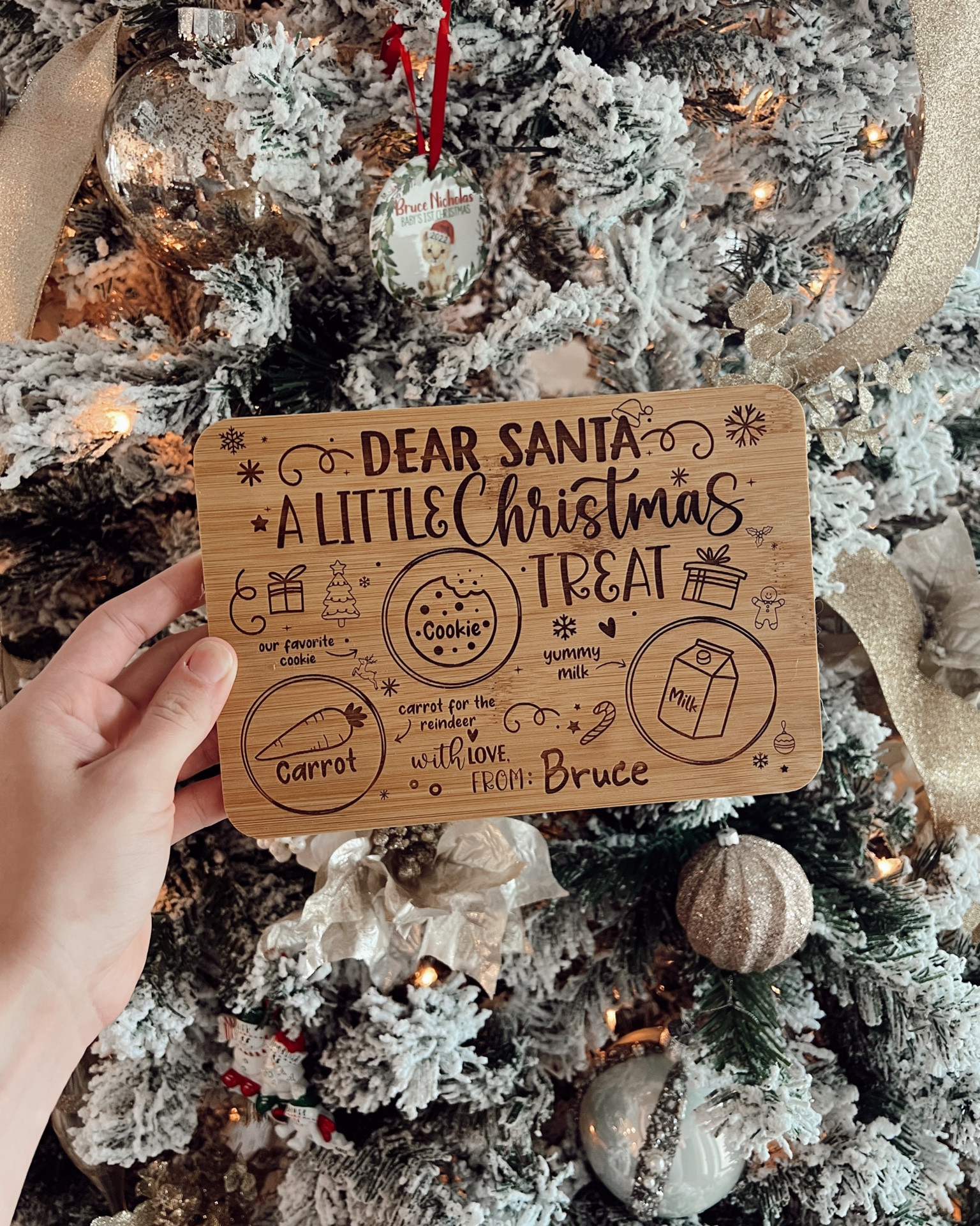 Christmas board for Santa! This would make the cutest gift for a child this Christmas that would be used for years to come❤️ you can customize it to have your child’s name or the entire family name on it! Also it’s from a small business on Etsy and the owner was so kind to work with🫶🏼🤍 10/10

#LTKHoliday #LTKGiftGuide #LTKSeasonal