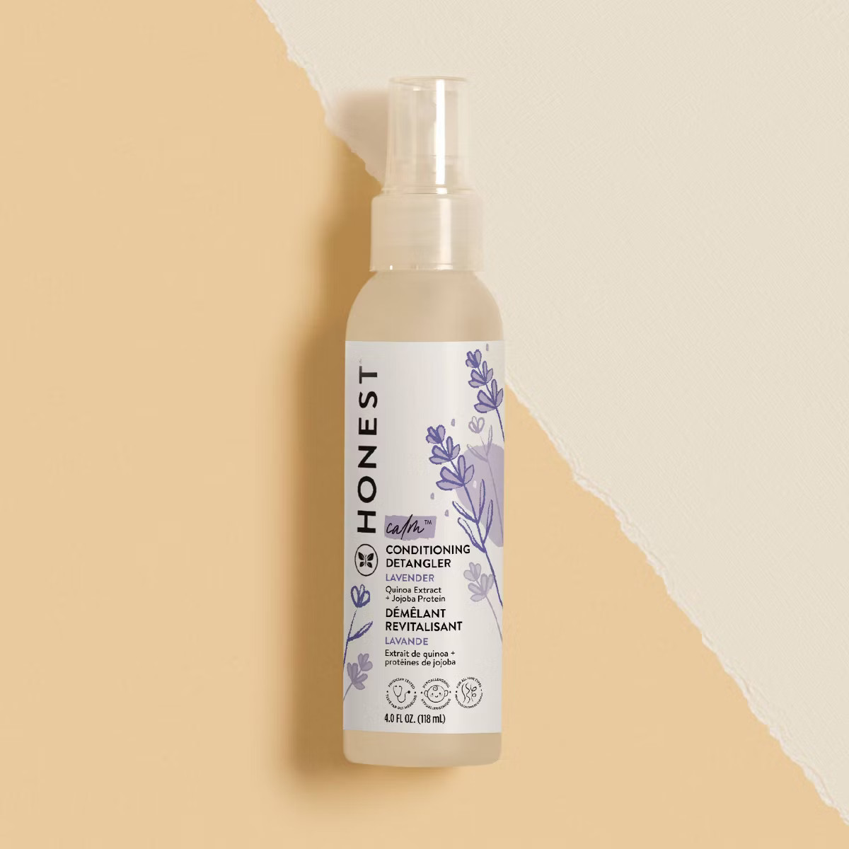 The Honest Company Calm Conditioning Detangler- Lavender - 4 fl oz | Target