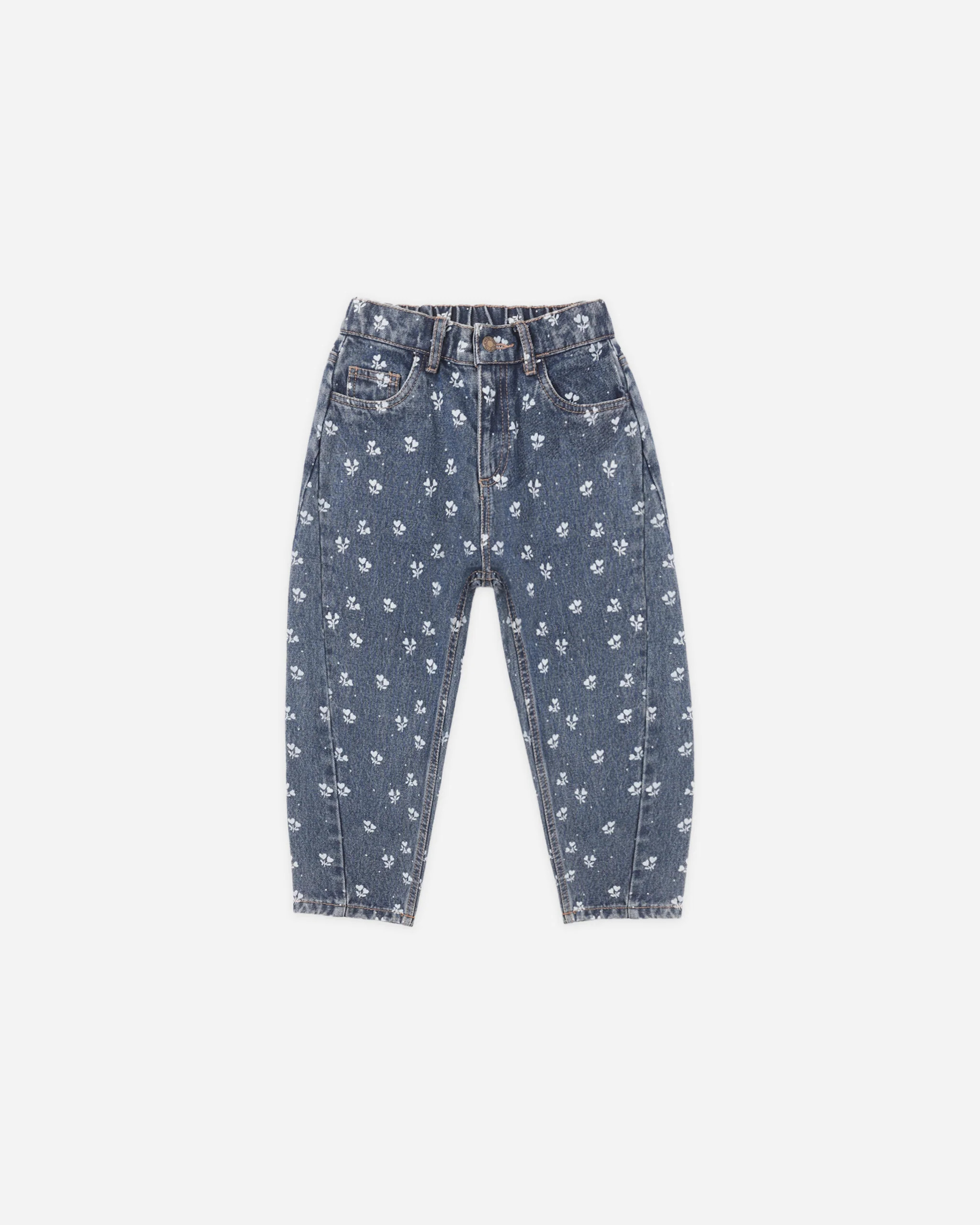 Barrel Pant Heart Ditsy | Rylee + Cru