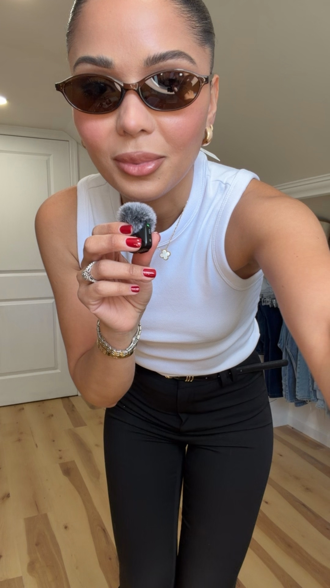 Size small tip 
Small pants 