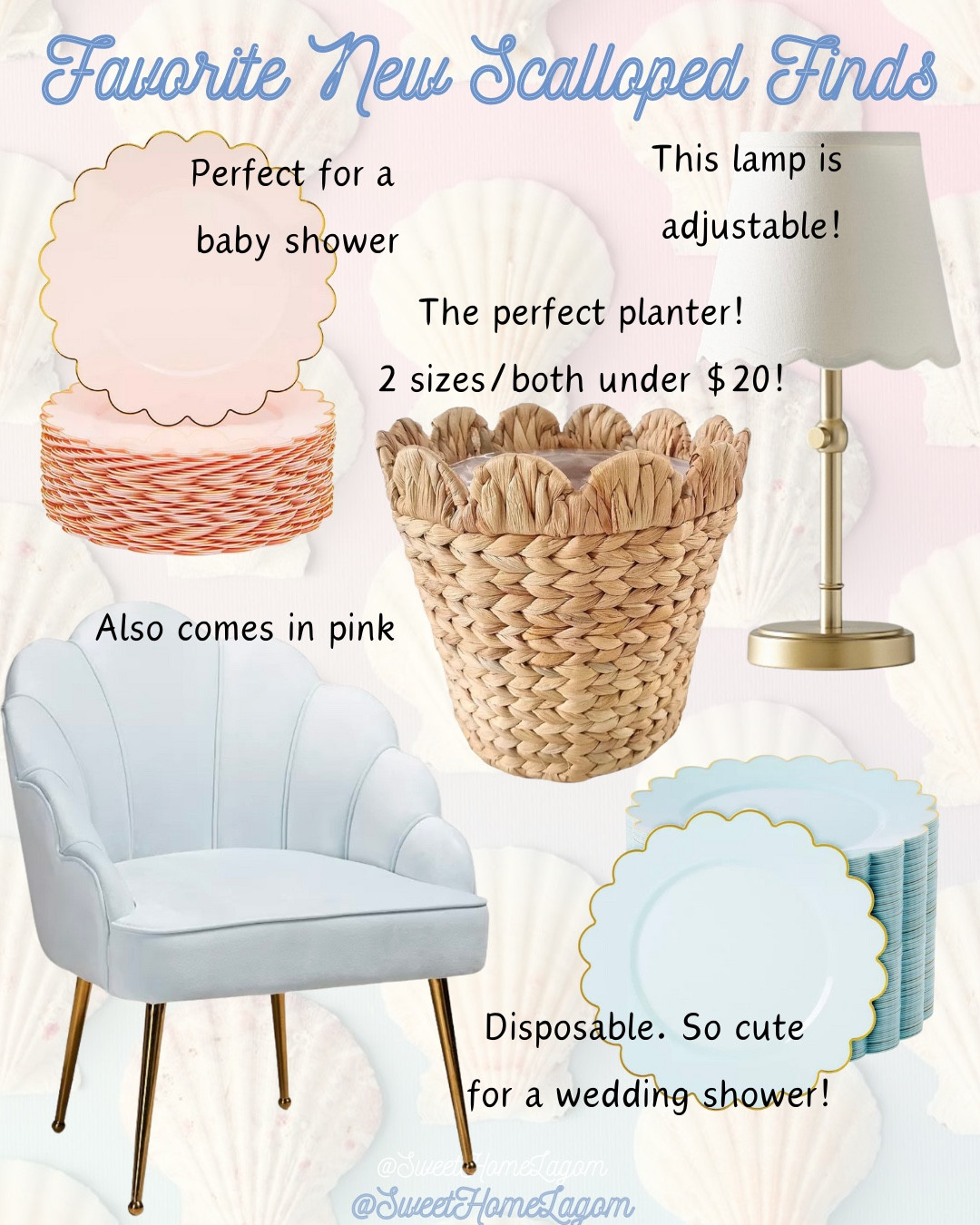 Favorite new scalloped detail finds: home edit!! The planters are so affordable already AND on sale!

decor inspiration | grandmillennial | southern living | chinoiserie | home decor | coastal | traditional | classic | granny chic | blue and white | pink bows | ruffle | preppy style | winter outfit | sneakers | living room | bedroom | jeans | bedding | lilly pulitzer | girly | loveshackfancy | caitlin wilson | tablescape | florals

#LTKfindsunder50 #LTKsalealert #LTKhome
