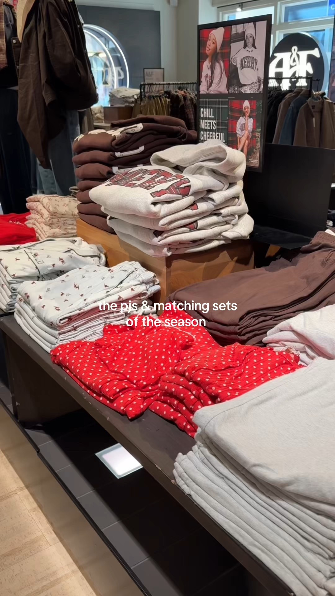 Matching pj sets 🤍
Small in first flannel set, small in red set, XS in espresso top, M in espresso pants, XS in red polka dot top, S in red polka dot pants, S in merry hoodie & 25 short in leopard pants 


Christmas pajama sets, Christmas pjs, Abercrombie and fitch pjs, Christmas matching sets 

#LTKHoliday