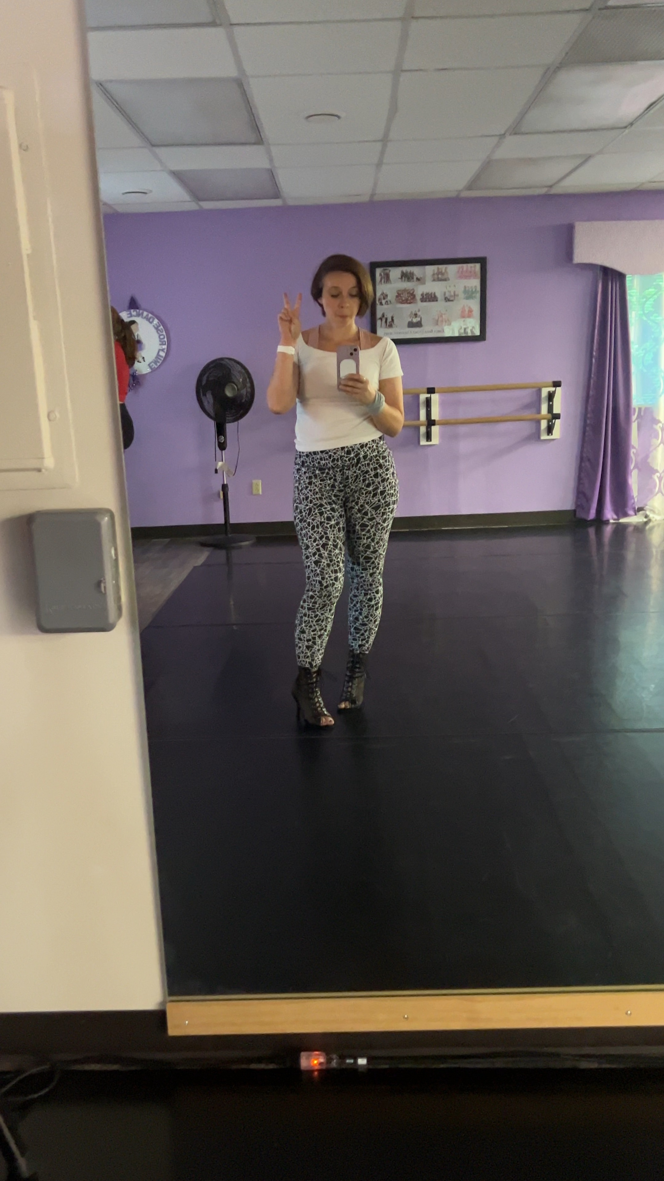 Love my outfit for my heels dance class 

#LTKMidsize #LTKFitness #LTKVideo