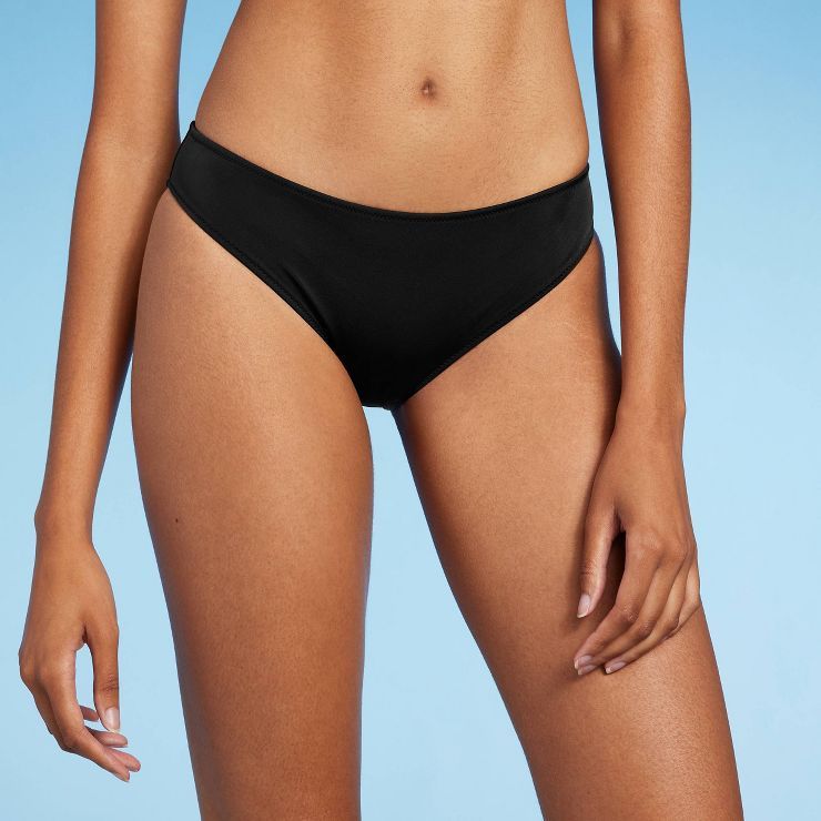Women's Hipster Bikini Bottom - Shade & Shore™ Black | Target