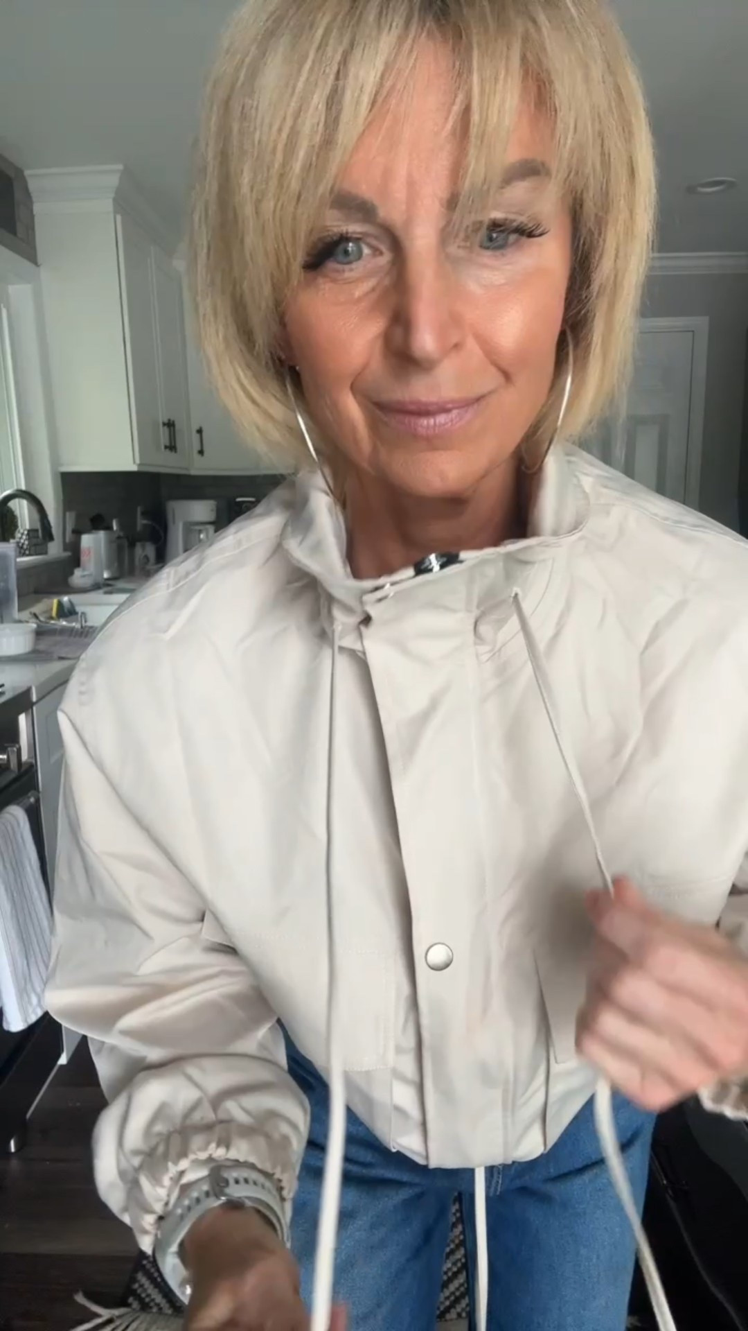 ☔️ Rainy Day, But Make It Cute.
This lightweight rain jacket is that versatile piece your summer wardrobe needs. Perfect for drizzly days or breezy nights, it’s water-resistant and effortlessly stylish.

🔥 Style Details:
✔️ Lightweight + breathable = summer-ready
✔️ Adjustable drawstring lets you cinch it up for a cropped look
✔️ Hooded, zip-front design keeps it functional and flattering
✔️ Packs easily—ideal for travel, festivals, or just unpredictable weather

Pair it with shorts, leggings, or even a casual dress. Rain or shine, you’re covered. 💁‍♀️

#LTKSeasonal #LTKFindsUnder50 #LTKOver40