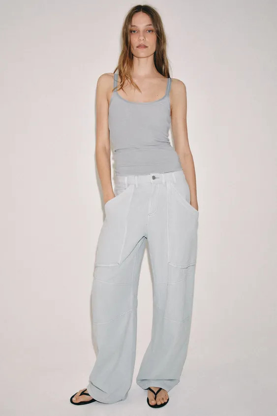 ZW COLLECTION CARGO TROUSERS | Zara UK