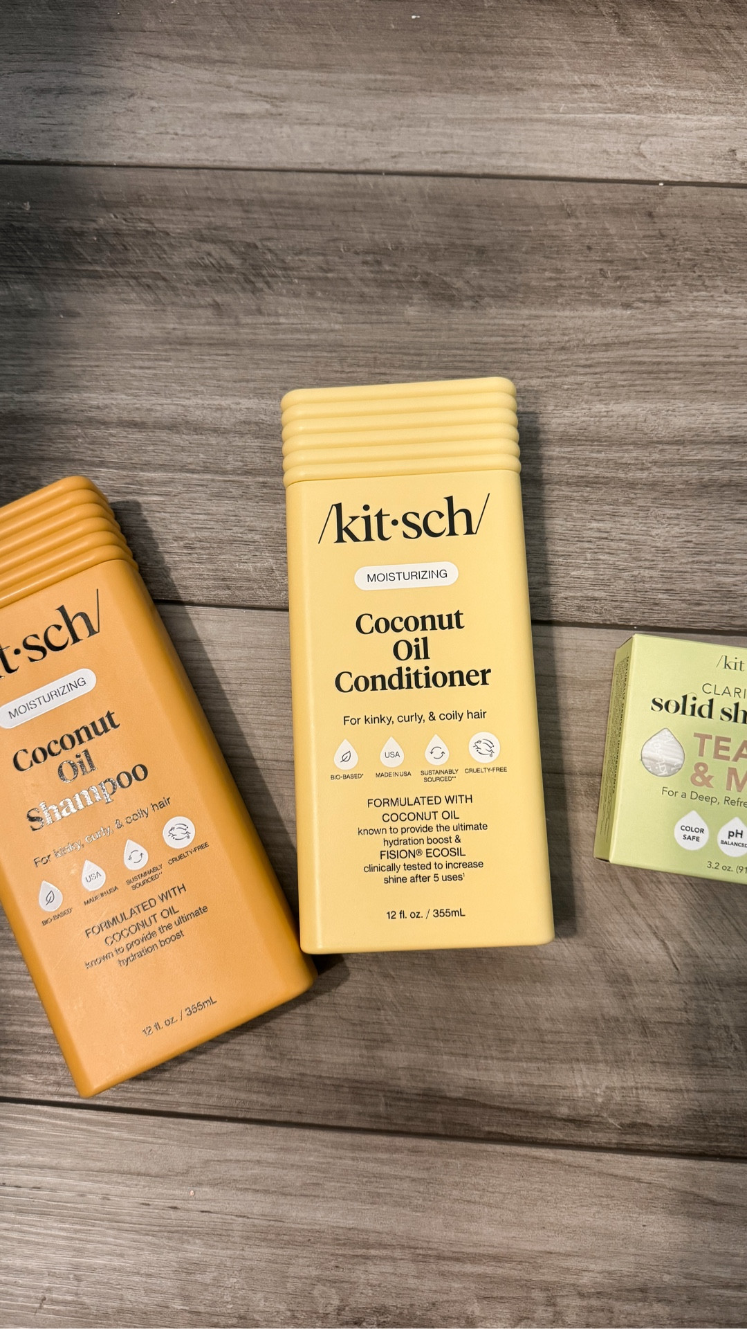 I have always lovedddd kitsch ever since using their silk pillow cases! My sister told me about their clarifying shampoo & I am obsessed!! 🤩 I also have the coconut oil shampoo & conditioner & it smells SO good!!

#LTKselfcare #LTKBeauty #LTKFindsUnder50