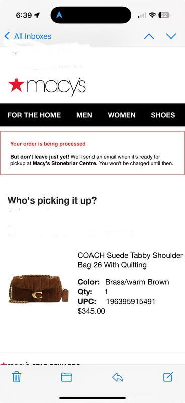 Quilted Tabby Small Suede Shoulder Bag 20 | Macy's