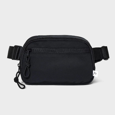 Kids' Fanny Pack - art class™ Black: Adjustable Strap, Softside, Solid Pattern | Target