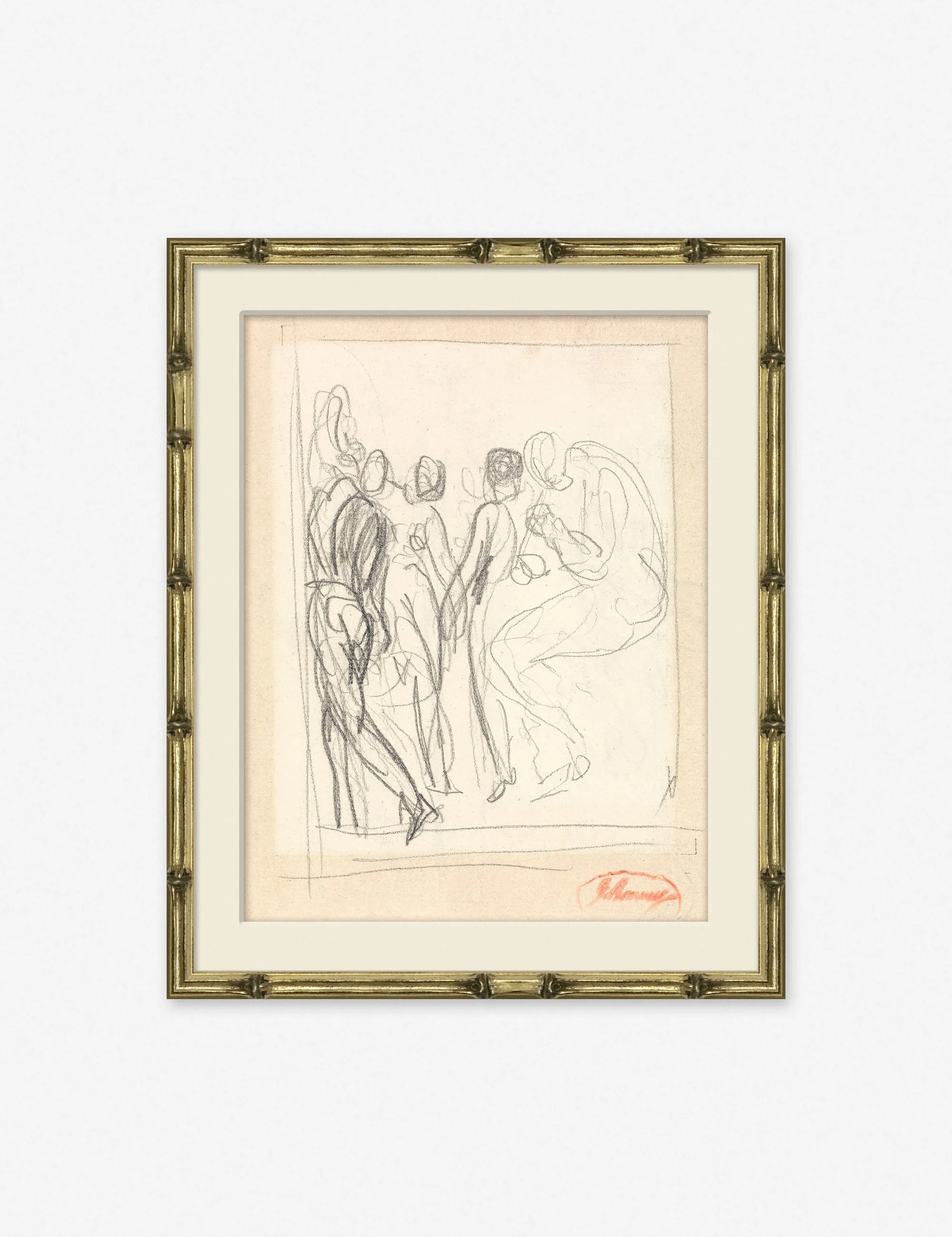 Figure Sketch Print | Lulu and Georgia 