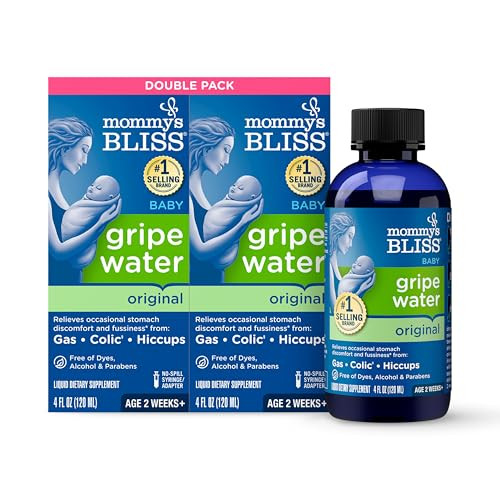Mommy's Bliss Double Pack Gripe Water, 8 Ounce | Amazon (US)