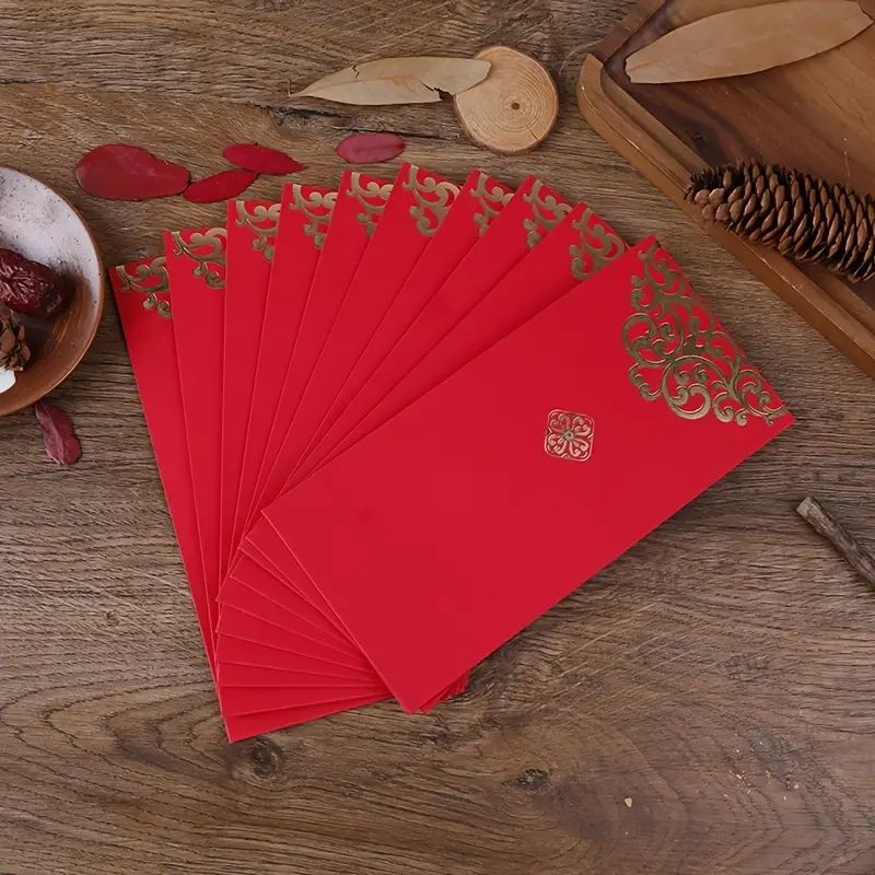 Set, Chinese Red Packets, Red Envelopes, Chinese New Year Decor, Year Of The Rabbit, Lucky Money,... | Temu Affiliate Program