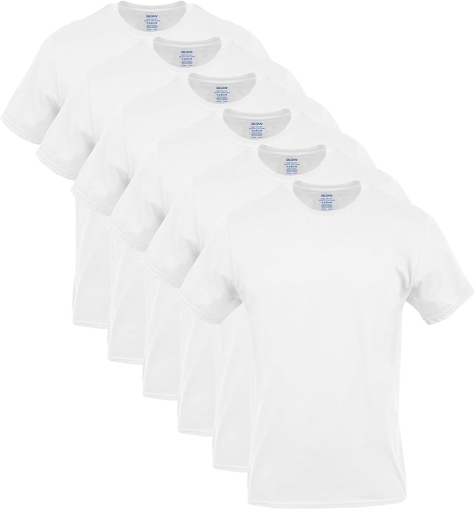 Gildan Men's Crew T-Shirts, Multipack, Style G1100 | Amazon (US)