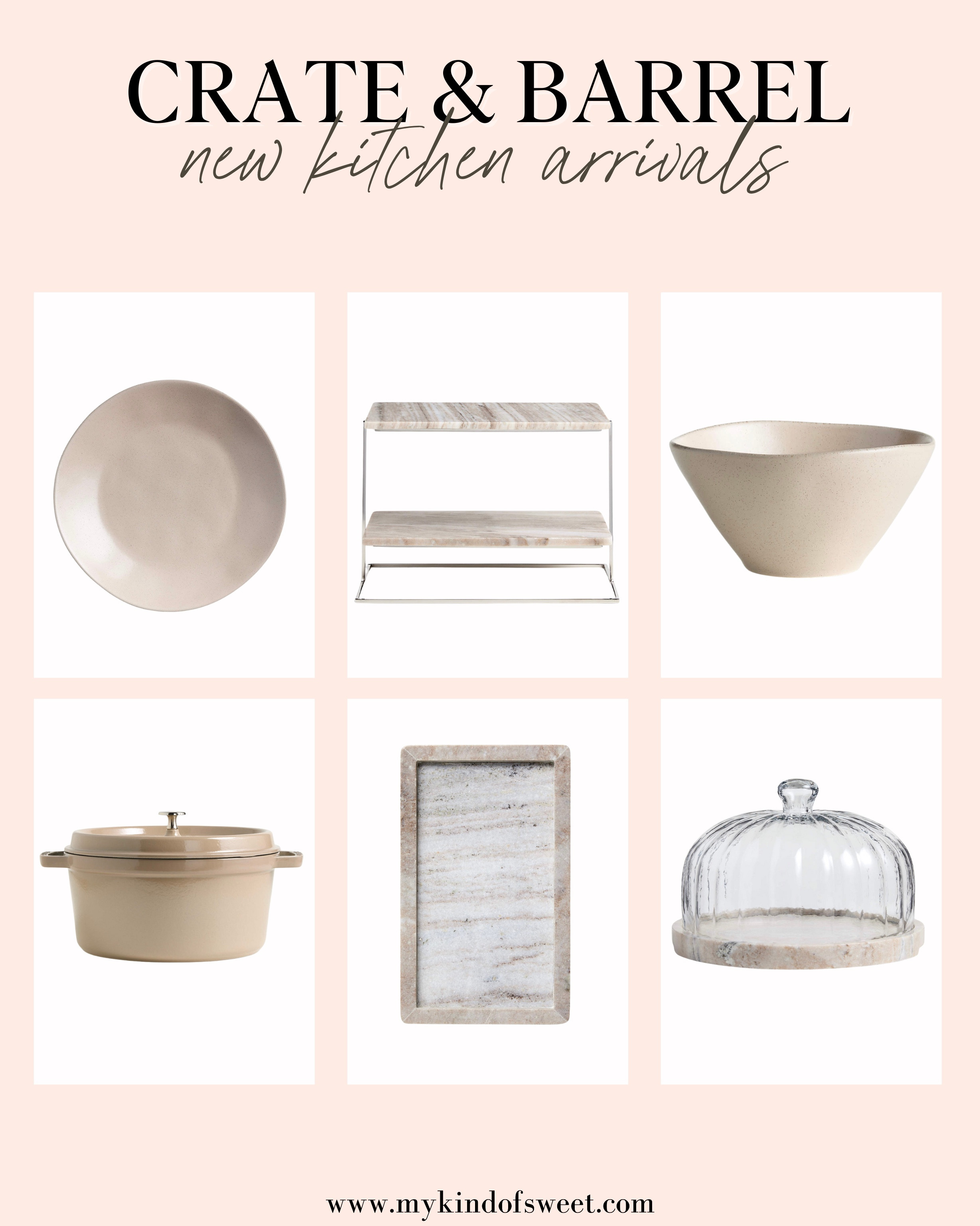These Crate & Barrel kitchen arrivals are the perfect neutral shades. Love them.

#LTKMostLoved #LTKStyleTip #LTKHome