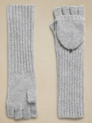 Sofie Fuzzy Popover Mittens | Banana Republic (US)