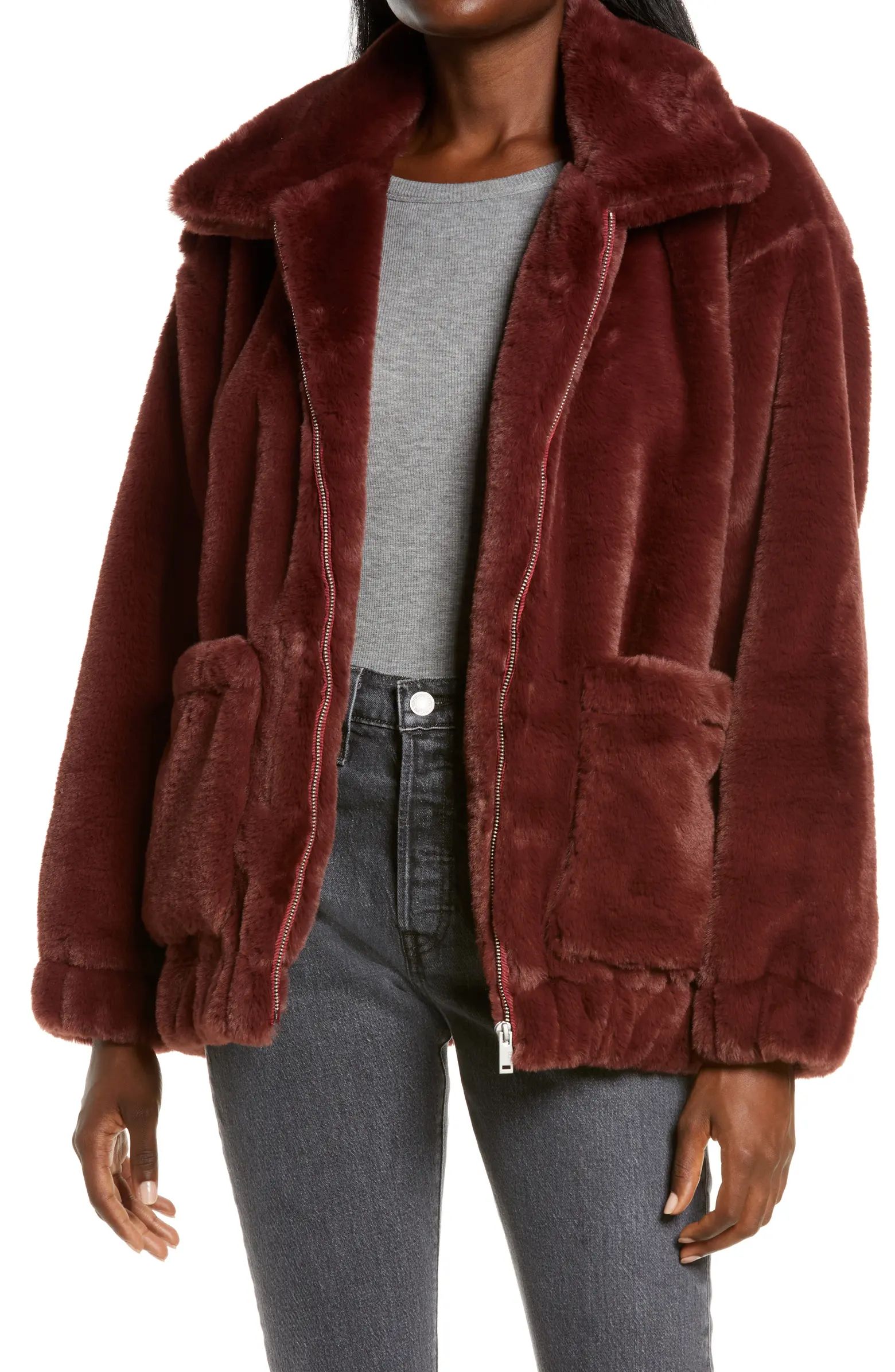 Kianna Faux Fur Jacket | Nordstrom