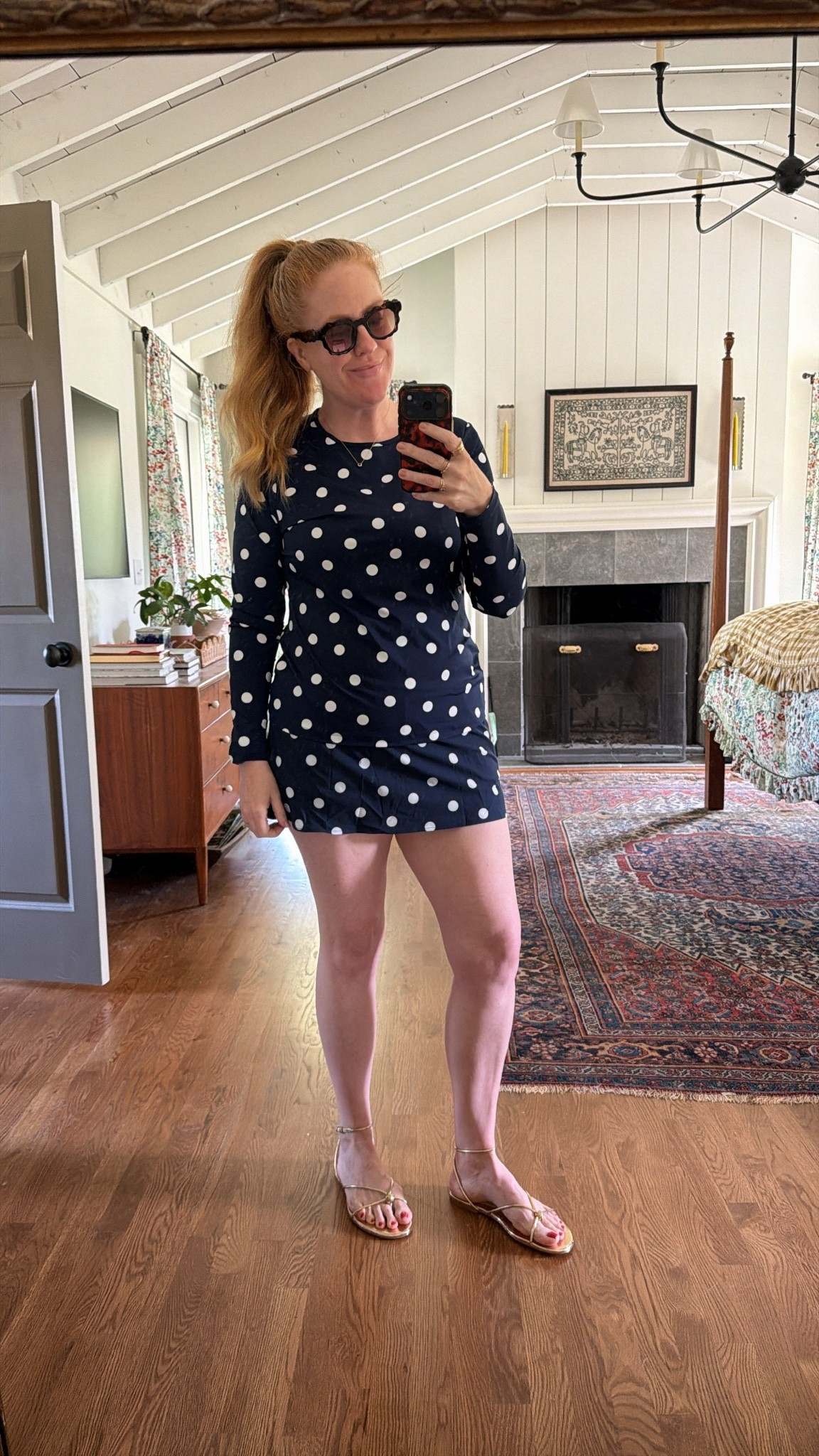 the cutest swim top and skort in a medium! love a good rashguard and skort for summer. love these pretty gold sandals so much! tts

#LTKgrwm #LTKootd #LTKmomlife