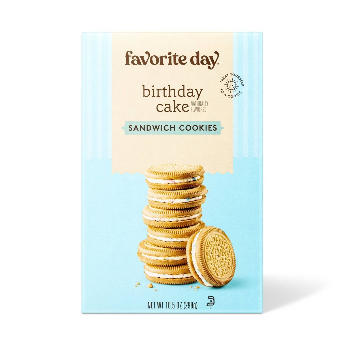 Birthday Cake Sandwich Cookies - 10.5oz - Favorite Day™ | Target