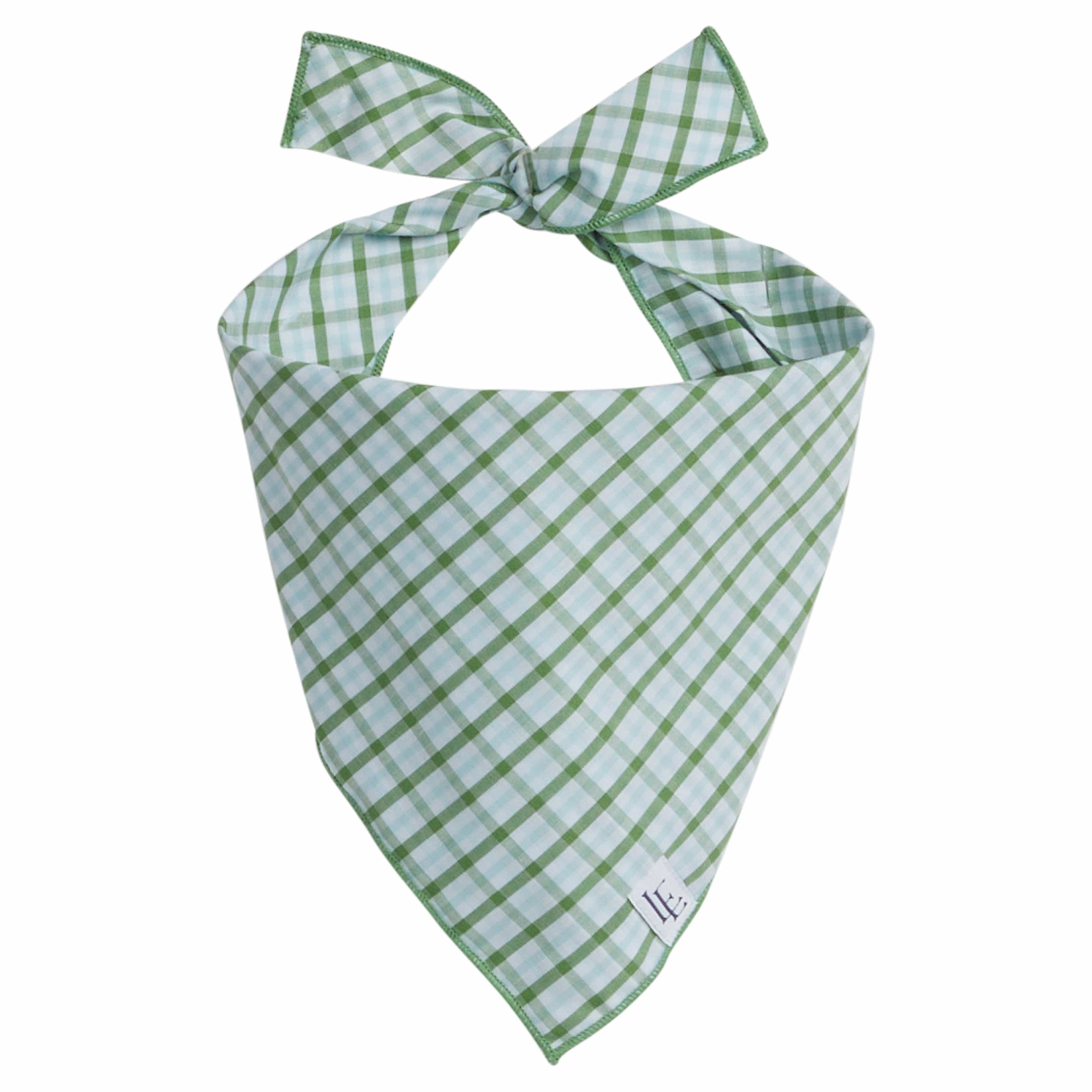 Dog Bandana in Leland Plaid | Little English