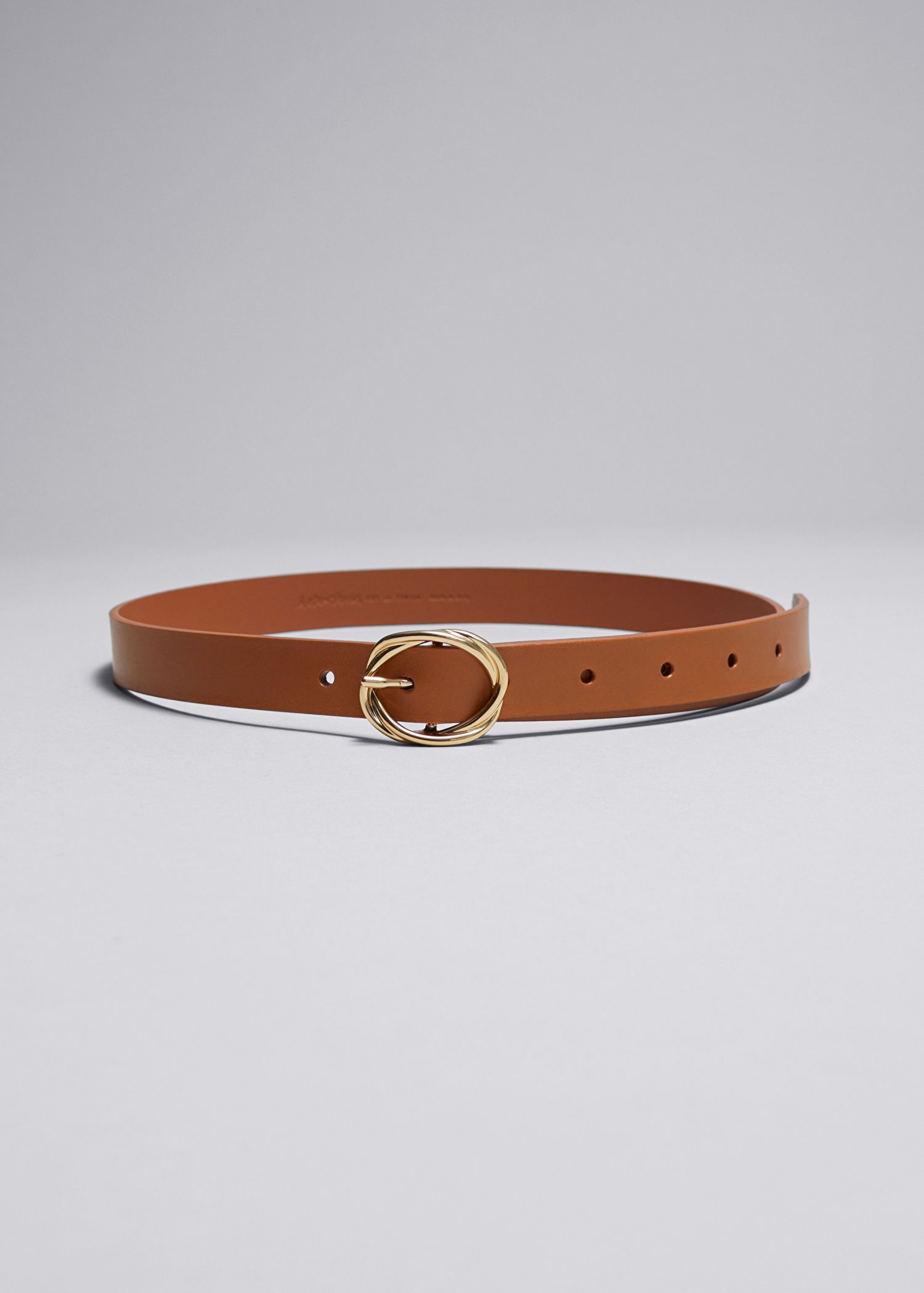 Knot-Buckle Leather Belt | & Other Stories US