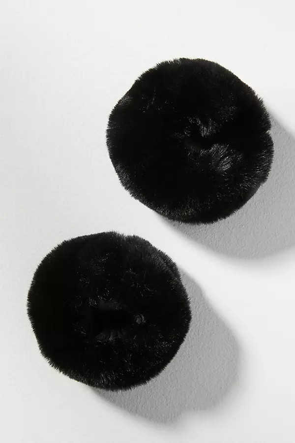 Faux-Fur Wrist Cuffs, Set of 2 | Anthropologie (US)