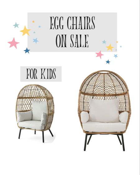 Adorable wicker egg chairs
On sale at Walmart 

#LTKFind #LTKsalealert #LTKstyletip