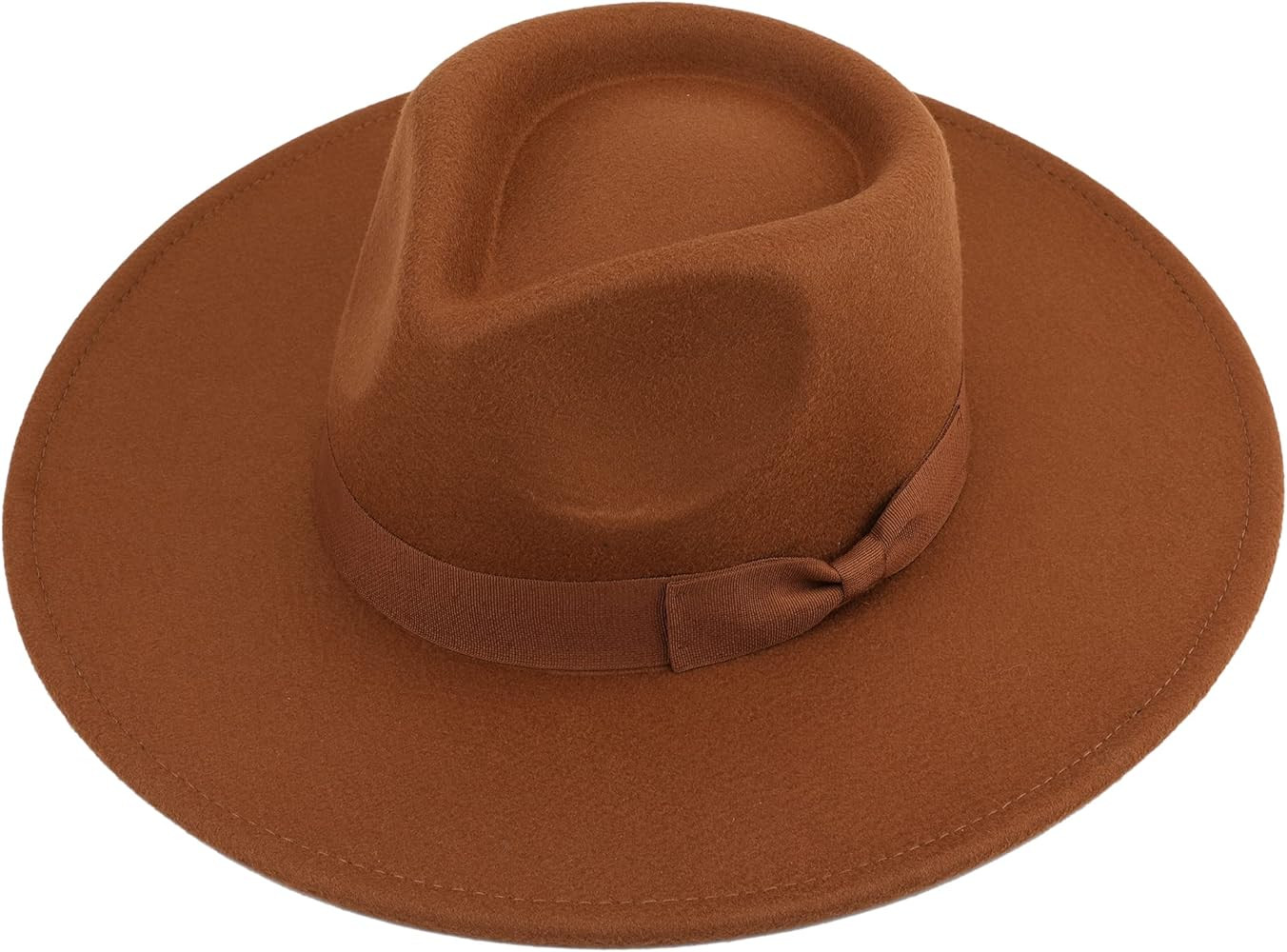Big Wide Brim Women Fedora Hat | Amazon (US)