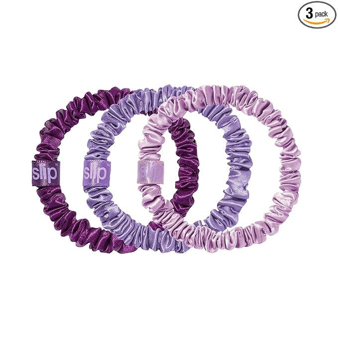 SLIP Amazon Exclusive Skinny Scrunchies: Anti-Crease, Anti-Breakage Slipsilk™ Design Protects D... | Amazon (US)