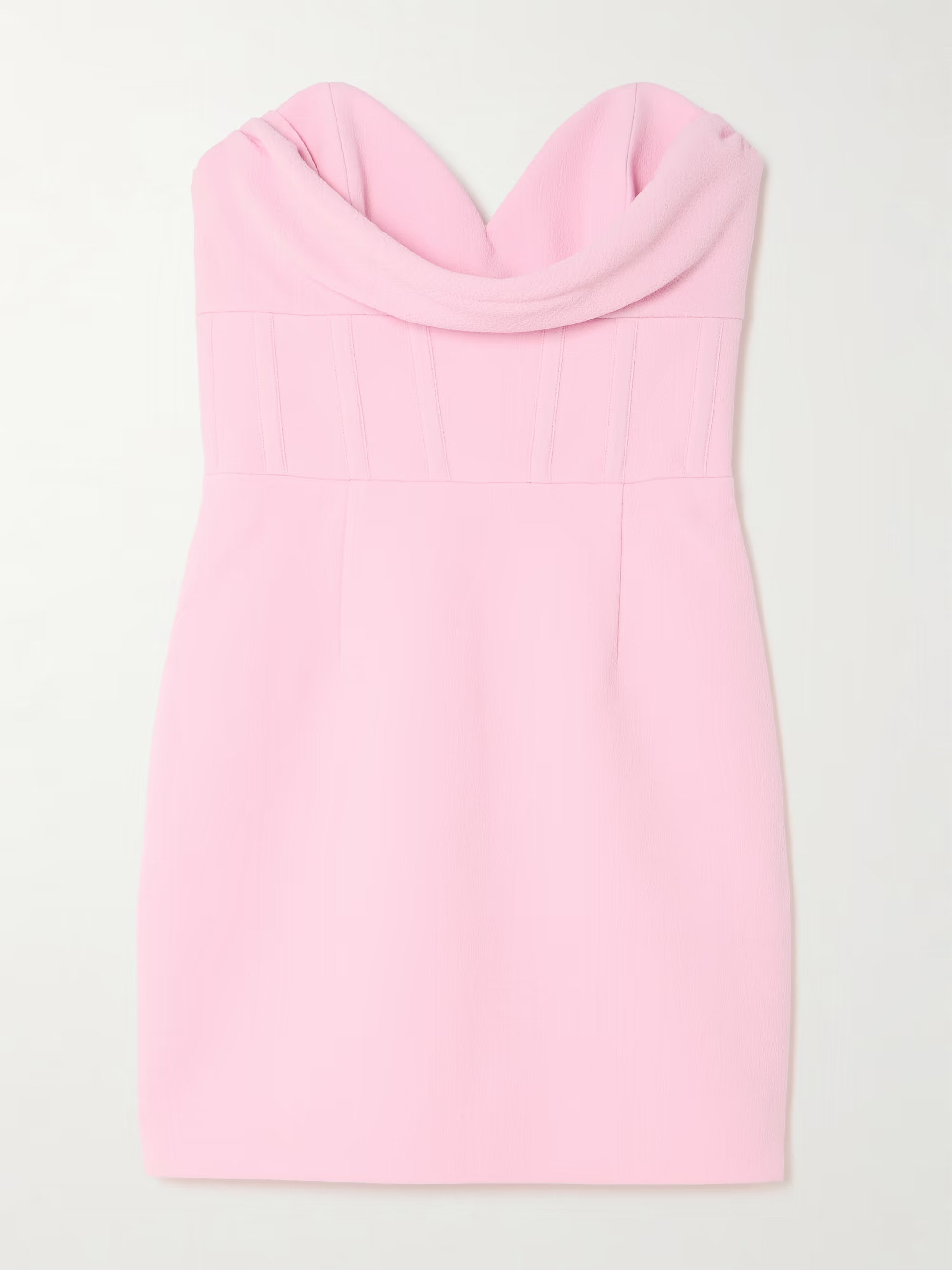 Empress strapless draped crepe mini dress | NET-A-PORTER (UK & EU)