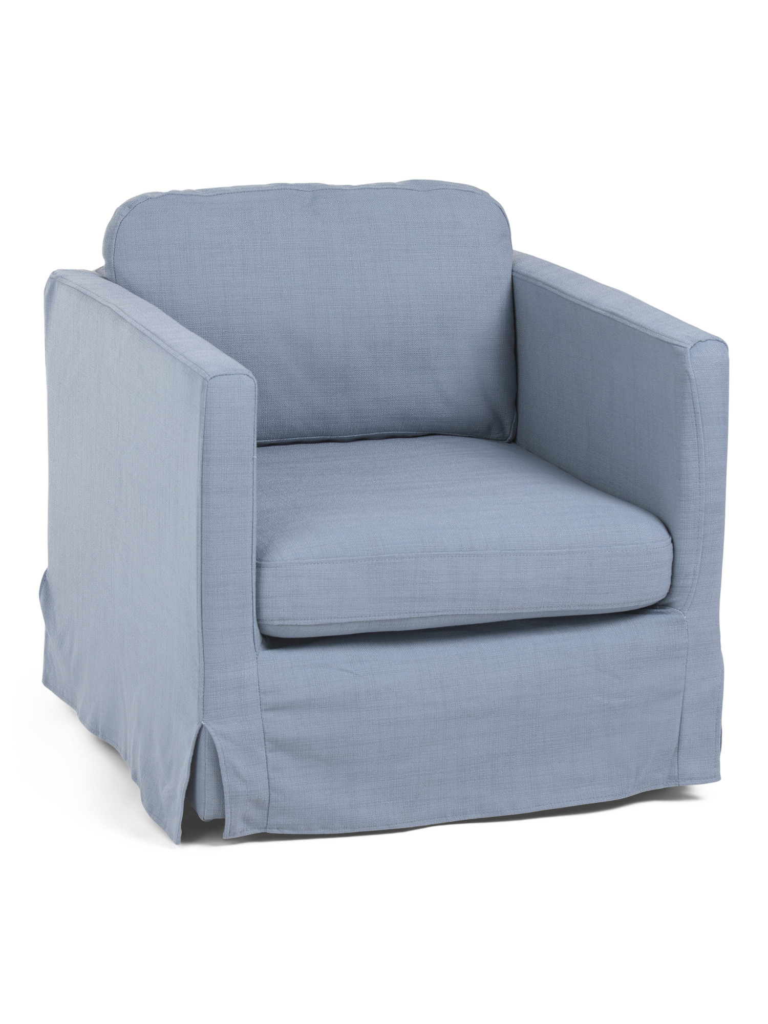 29x23 Slipcover Swivel Accent Chair | TJ Maxx