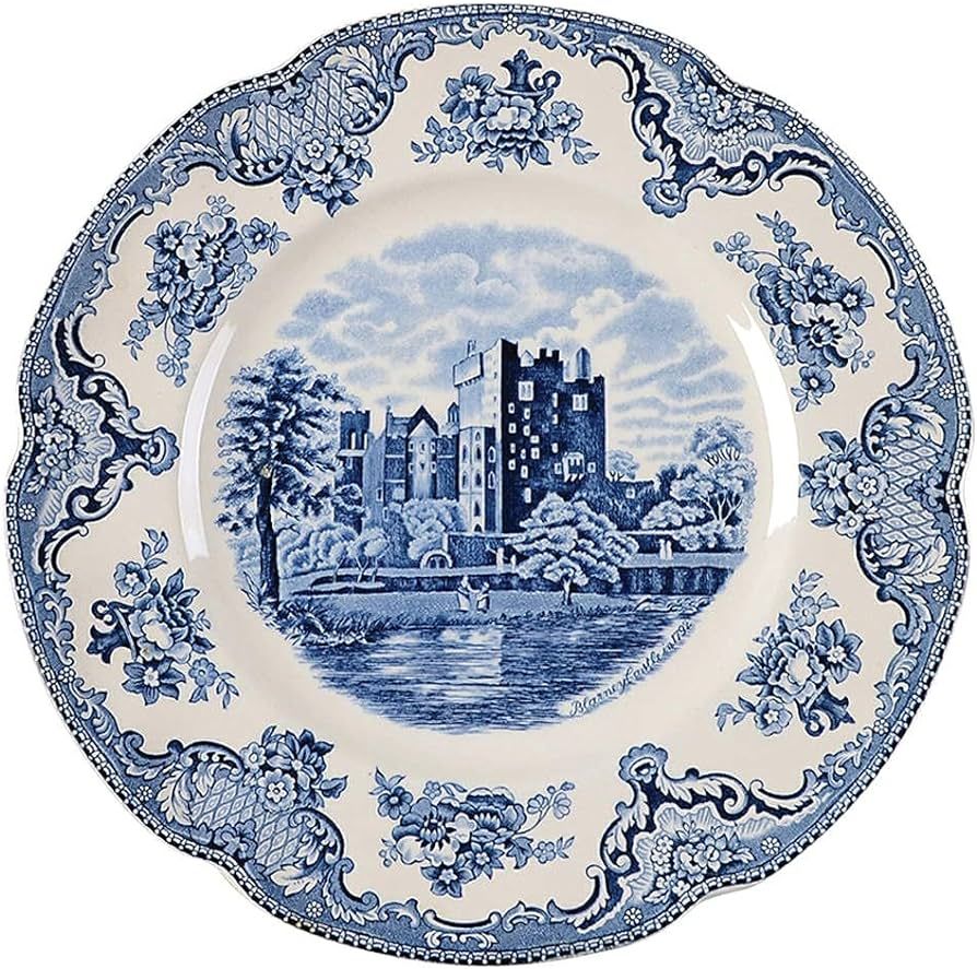 Johnson Brothers Old Britain Castles Blue Dinner Plate | Amazon (US)