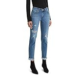 Levi's Women's New Boyfriend Jeans, Hawaii Blue, 28 (US 6) | Amazon (US)