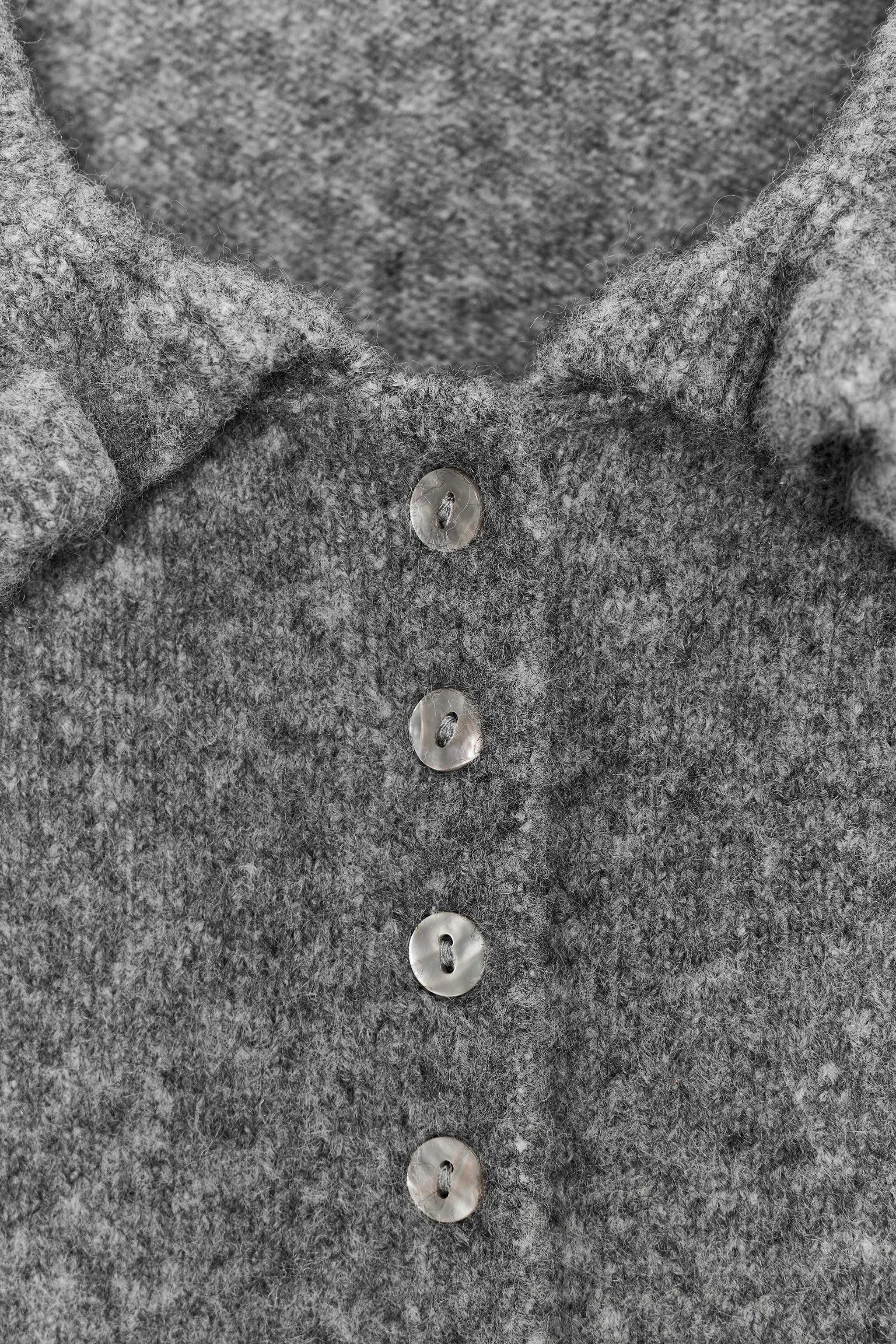 RUFFLED KNIT CARDIGAN | Zara US