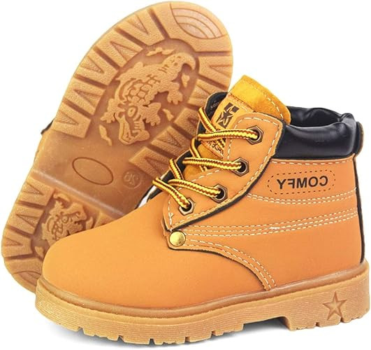 BENHERO Kids Boys Girls Boots Rain Winter Snow Ankle Booties | Classic and Waterproof | Hiking Ou... | Amazon (US)
