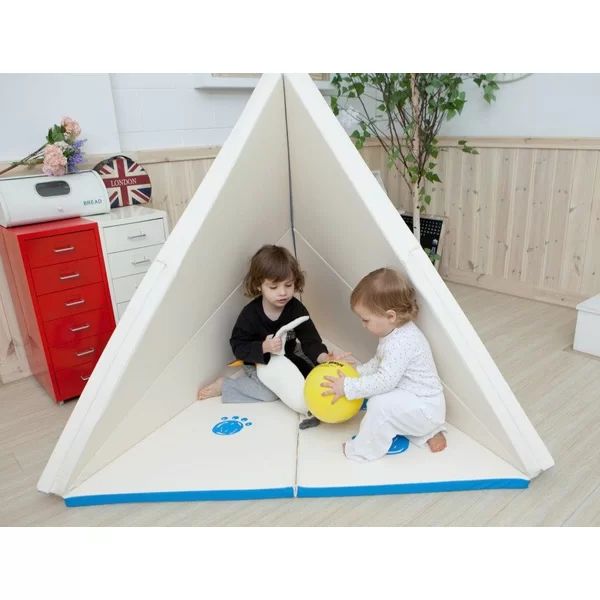 Triangular Play Tent Transformable Baby Gym with Hanging Toys | Wayfair North America
