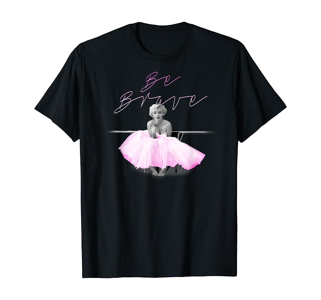 Marilyn Monroe Be Brave T-Shirt | Amazon (US)