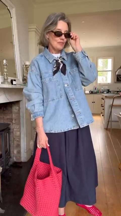 #ootd 
Tee shirt size large 
Everything else old but similar linked



Easy spring outfit ideas, transitional style, maxi skirt, spring layering, braided ballet flats, high street style, H&M, Uniqlo, Zara, denim shirt, boxy t-shirt, neck scarf, Les Specs sunglasses  

 

#LTKspring #LTKuk #LTKstyletip