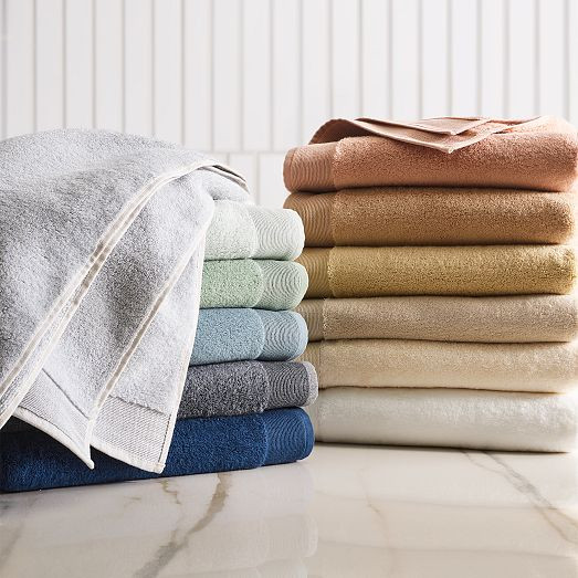 Plush Fibrosoft™ Towels | West Elm (US)